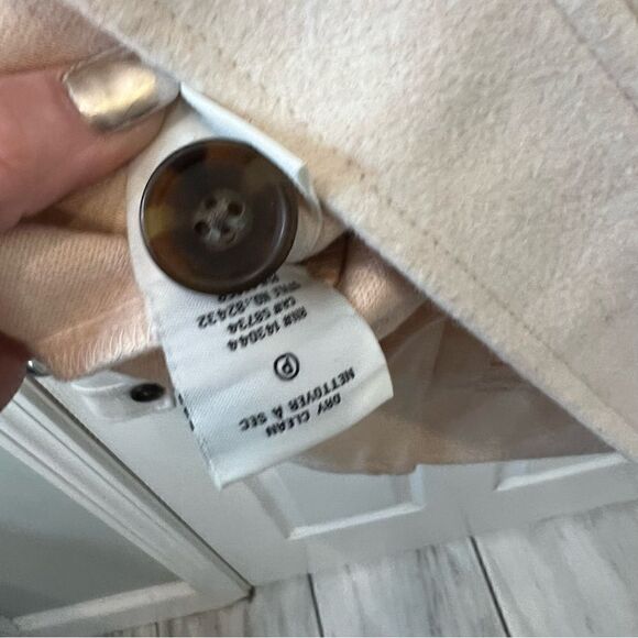 Bagatelle Collection Utility coat with 4 pockets in cream- NWOT - Picture 7 of 11